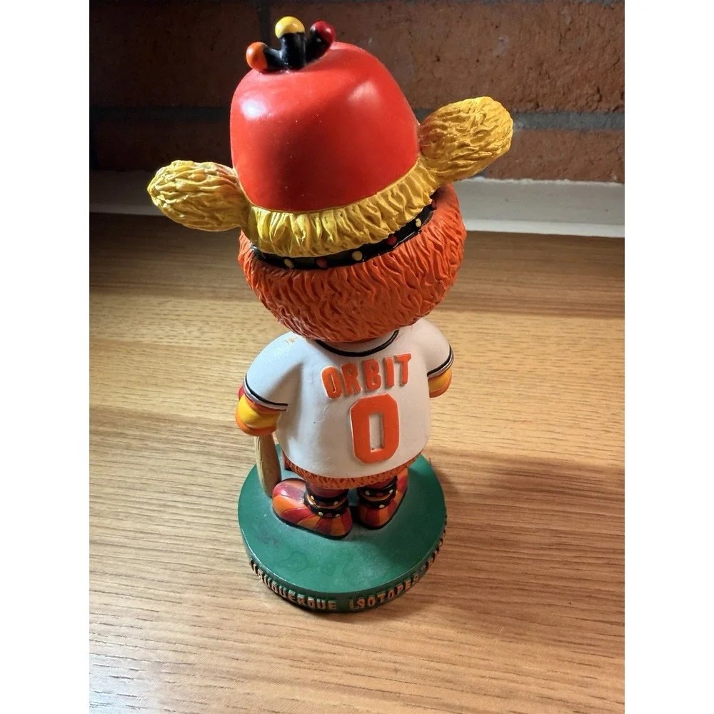 Vintage NIB Albuquerque Isotopes Bobblehead Orbit Coca Cola